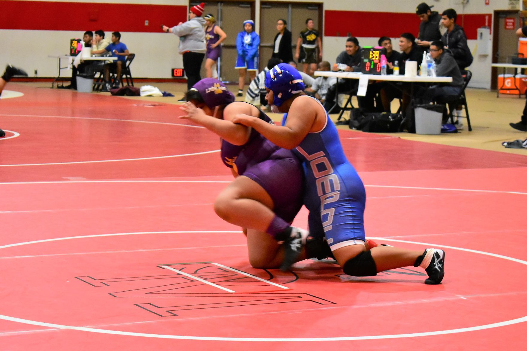 Ridgeview's Celeste Esquivel makes her escape from Lompoc's Jazmine Andrade